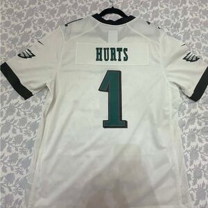 Jalen Hurts #1 White Philadelphia Eagles 🦅 Jersey size large